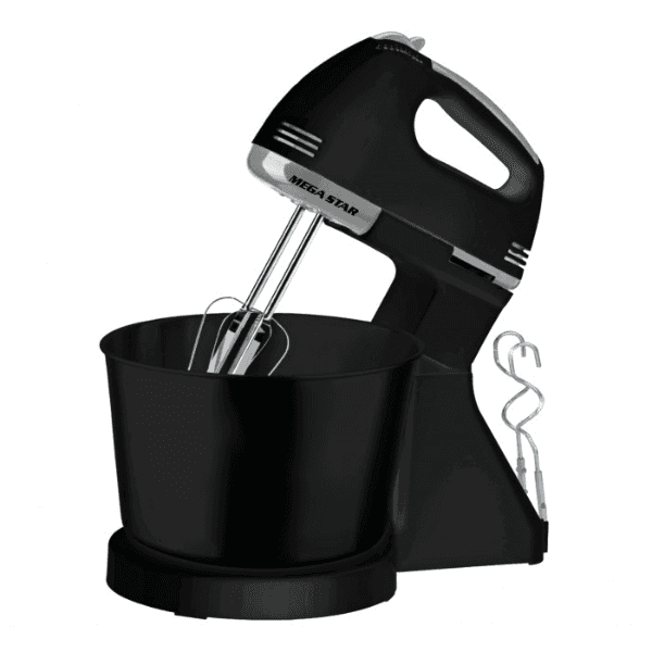 Anúncio: Batedeira Eletrica Megastar GE230N Com Bowl 2 Litros / 7 Velocidades / 300W / 220V ~ 50/60Hz - Preto