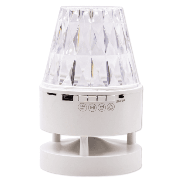 Anúncio: Projetor Led Diamond Stage Light 18W Speaker S1953 / Com Controle / Bluetooth / TF / USB / AC85-265V - Branco