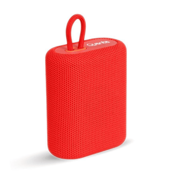 Anúncio: Mini Speaker / Caixa de Som Quanta QTSPB64 / 5W / Com Bluetooth 5.0 / TWS / USB / SD / FM - Vermelho