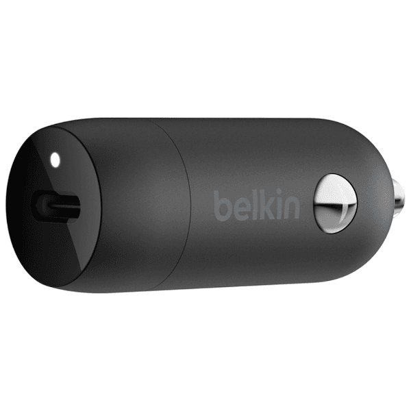 Anúncio: Carregador Veicular Belkin CCA003BTBK / 20W / USB-C – Preto