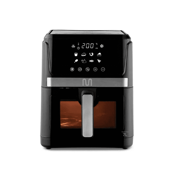 Anúncio: Fritadeira Eletrica Multilaser GO224EUR / 7 Litros / 1600W / 220V - Preto