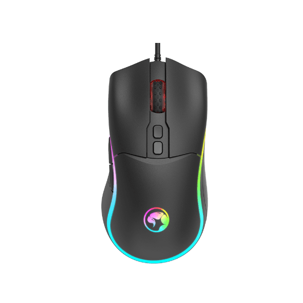 Anúncio: Mouse Gaming Marvo Scorpion M358 Com Fio / 12800Dpi / RGB - Preto