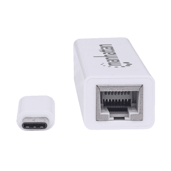 Anúncio: Adaptador Manhattan 507585 USB-C 3.2 / RJ45 - Branco