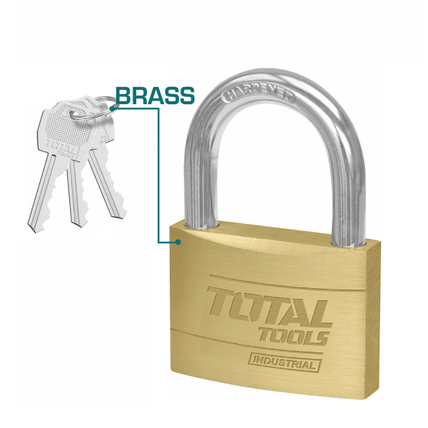 Anúncio: Cadeado de Segurança Total TKL32502 / 50MM / 270G Com 3 Chaves