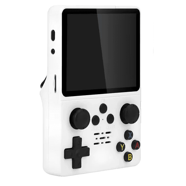 Anúncio: Consola Game Portatil GameBoy Switch R35S / Recarregável / PS1/PS2/PSP / 3.5'' / 1GB - Branco