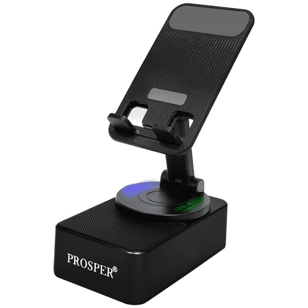 Anúncio: Speaker com Suporte para Smartphone Prosper P-8901 / 5W / Bluetooth / 1500Mah - Preto