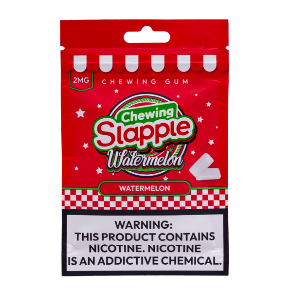 Anúncio: Chiclete Goma Mastigável Chewing Slapple 2MG Com 20 Unidades - Watermelon