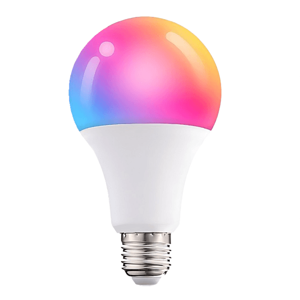 Anúncio: Lampada LED Smart Bulb RGB + CCT / 2700K-6500K / E27 / App Tuya