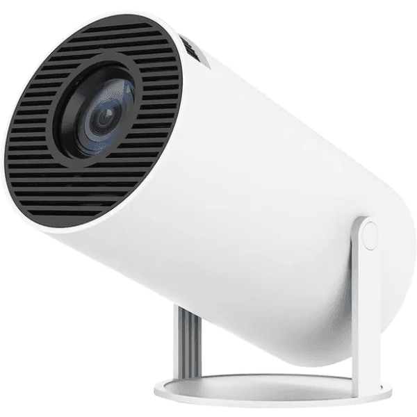 Anúncio: Projetor LED Smart BS-HY300 / 8K / Ultra HD / Android 13 / Wifi / Bluetooth / HDMI / USB / 110-240V - Branco