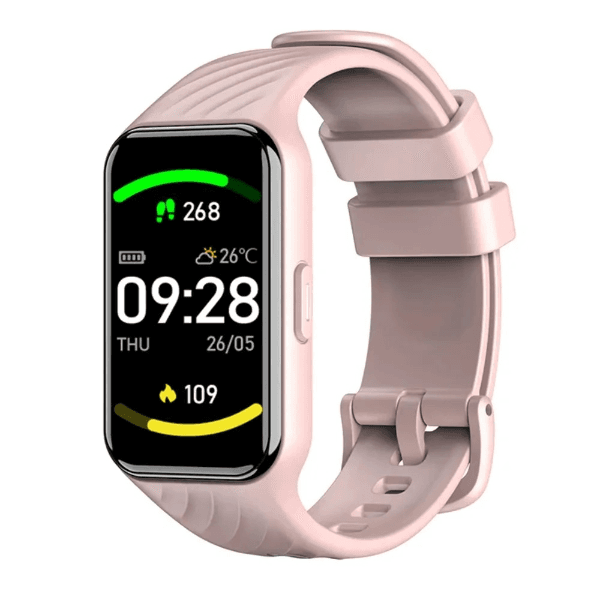 Anúncio: Relogio Smartwatch Blackview R10 Com Bluetooth 5.3 e Pulseira Extra - Rosa