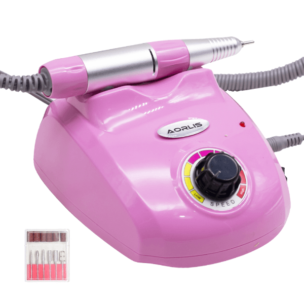 Anúncio: Polimento Para Unhas Aorlis AO-78017 Com Acessorios / 6A / 250V - Rosa