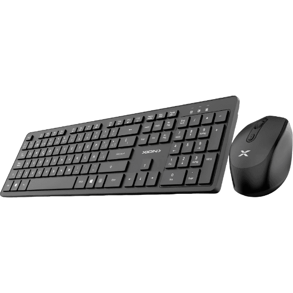 Anúncio: Kit Teclado + Mouse Sem Fio Xion XI-KBCOMBOW2 - Preto (Espanhol)