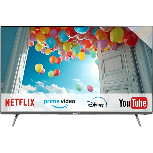 Anúncio: Smart TV LED Marson MAS32 / 32" / HD / USB / HDMI / Wifi / Bluetooth / Android 14 / Bivolt - Preto