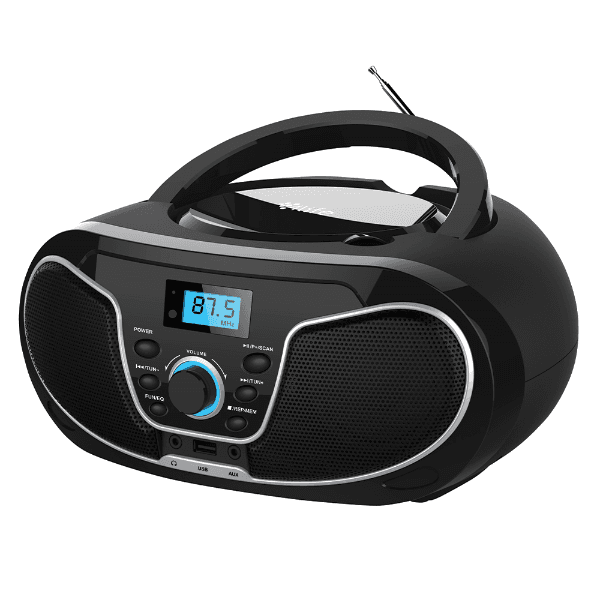 Anúncio: Radio Toca CD 4life FLD02 Com Bluetooth / MP3 / FM / USB / Aux / Bivolt - Preto