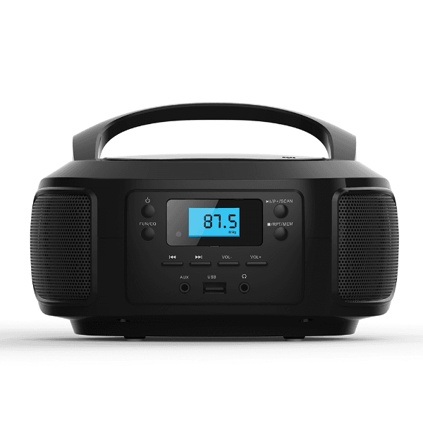 Anúncio: Radio Toca CD 4life FLD04 Com Bluetooth / MP3 / FM / USB / Aux / Bivolt - Preto