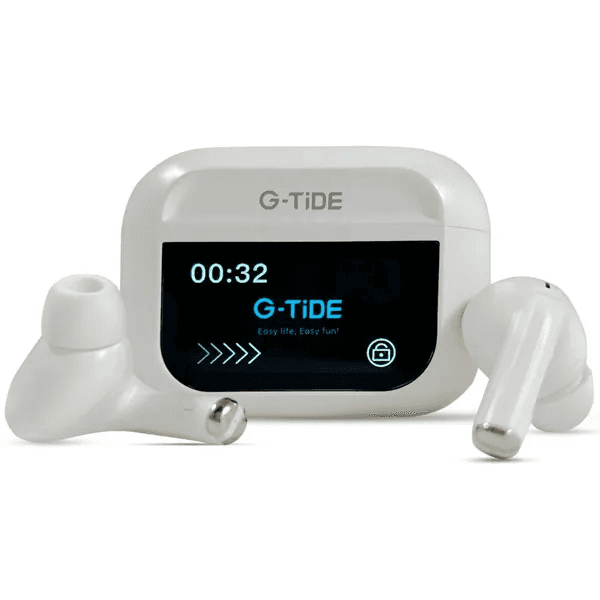 Anúncio: Fone de Ouvido Sem Fio G-Tide Future Pod DWS1 Com Bluetooth / Painel Touch - Branco