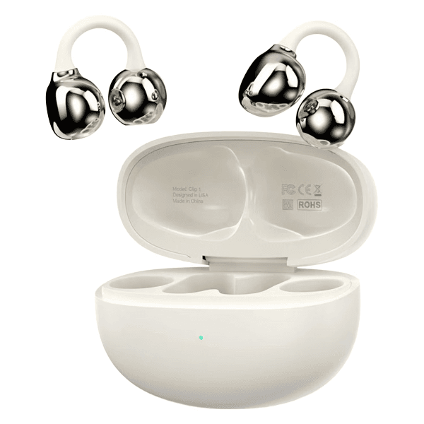 Anúncio: Fone de Ouvido Sem Fio G-TiDE Clip 1 Com Bluetooth - Bege