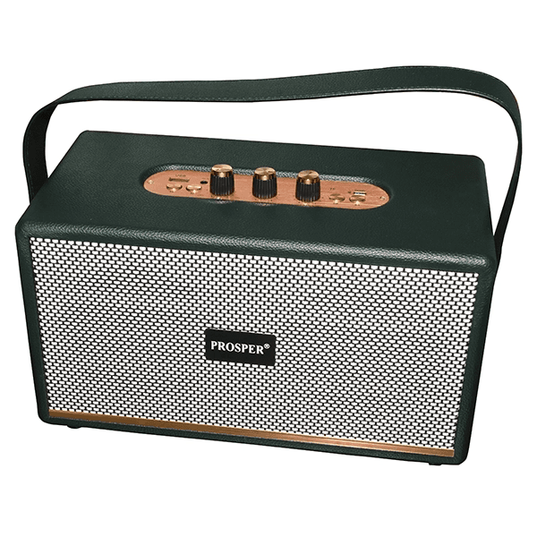 Anúncio: Speaker Prosper MK-324 / 60W com Bluetooth / Auxiliar / Micro SD - Verde