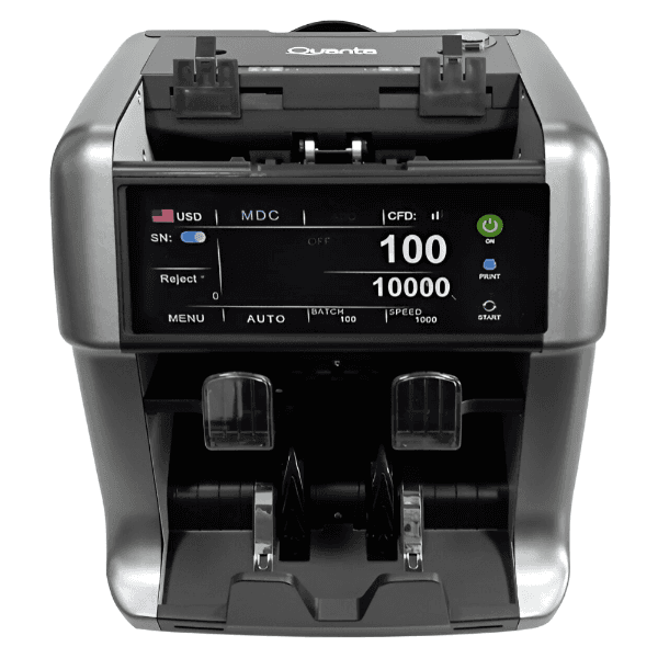 Anúncio: Contador de Cédulas / Dinheiro Quanta QTCDD30 / Bivolt - Preto