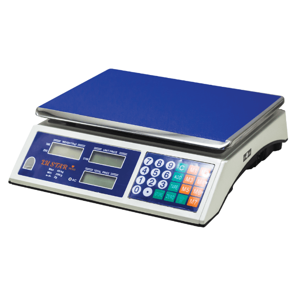 Anúncio: Balança Digital Comercial Lustar Plus LU-769 Para Ate 40 KG / Bivolt - Branco/Azul