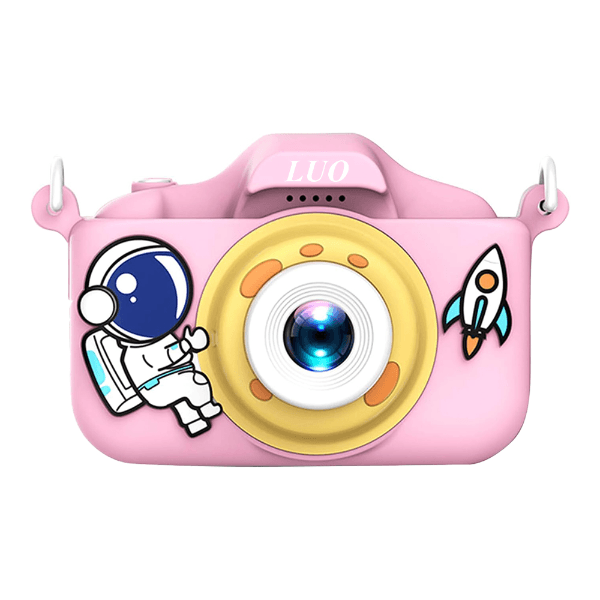 Anúncio: Camera Para Criança Luo LU-X208 / Tela 2'' / 1000Mah / 5V - Astronauta Rosa