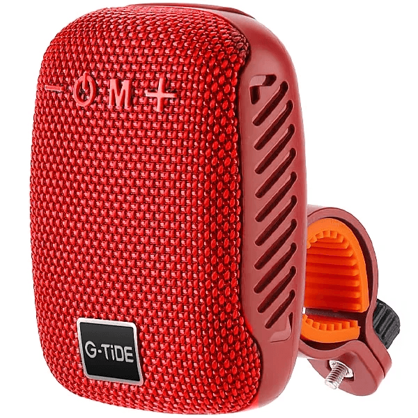 Anúncio: Mini Speaker G-TiDE SV01 Com Bluetooth / Aux / USB / 5W / 500Mah - Vermelho