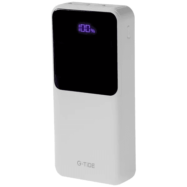 Anúncio: Carregador Portátil PowerBank G-TiDE Easy 2 / 20000Mah / 22.5W / 2x USB / USB-C - Branco