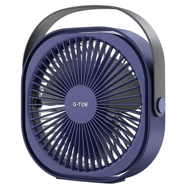 Anúncio: Mini Ventilador G-TiDE FD01 / 3 Pás / 4400Mah / Recarregável - Azul