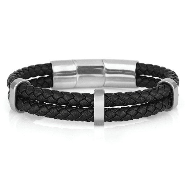 Anúncio: Pulseira Masculino Daniel Klein DKJ.14.10002-1 - Preto/Prata