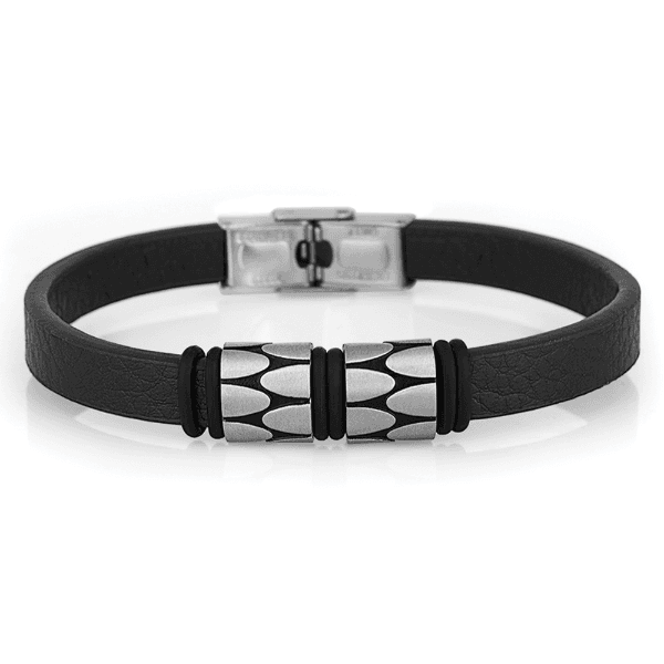 Anúncio: Pulseira Masculino Daniel Klein DKJ.13.10002-1 - Preto/Prata