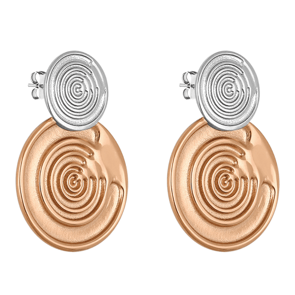 Anúncio: Brinco Feminino Daniel Klein DKJ.15.30003-4 - Prata/Rose Gold