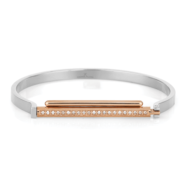 Anúncio: Pulseira Feminina Daniel Klein DKJ.3.10023-4 - Prata/Rose Gold