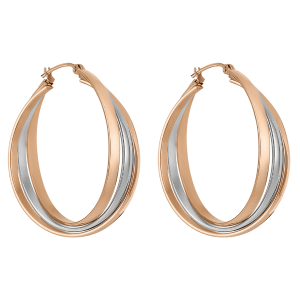 Anúncio: Brinco Feminino Daniel Klein DKJ.5.30016-4 - Prata/Rose Gold