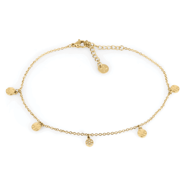 Anúncio: Tornozeleira Feminina Daniel Klein DKJ.5.50010-2 - Gold
