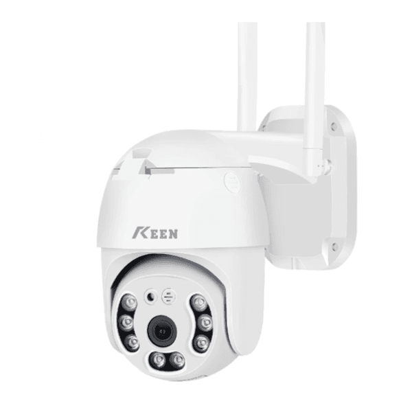 Anúncio: Camera de Segurança Smart Keen A6 Com 2 Antenas / Wifi / Microfone / Alarma / Detecçao Humana / App Icsee - Branco