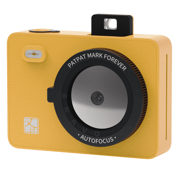 Anúncio: Mini Camera Instantanea Hanin Instant Printer Z5S Printer Para Iphone - Ipad - Amarelo