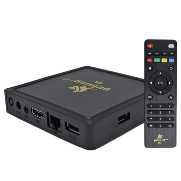 Anúncio: Receptor Peining Pro / 5G / 32GB / 128GB / 8K / Ultra HD / WiFi / Bluetooth / Android 15.0 - Preto
