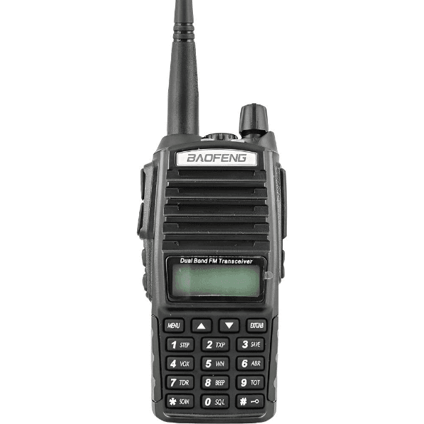 Anúncio: Radio Walkie Talkie Baofeng UV-82 Launch Key / 5W / Dual Band / 128 Canais / VHF - UHF - Preto