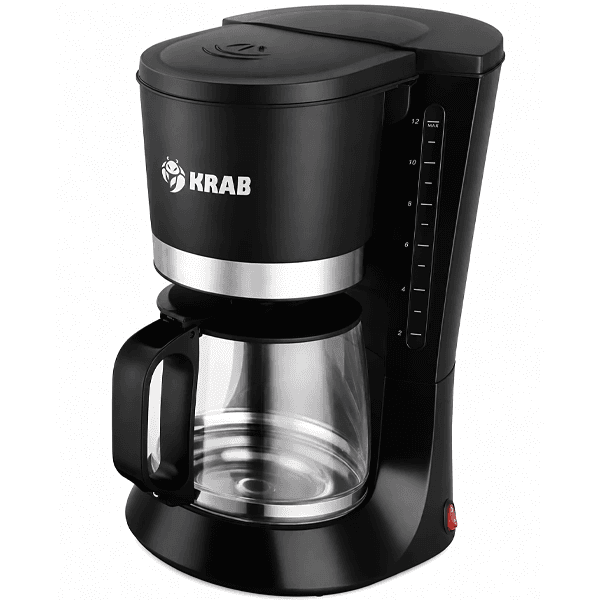 Anúncio: Cafeteira Elétrica Krab KBCE1200 / 700W / 1.2 Litros / 220V ~ 50/60Hz - Preto/Prata