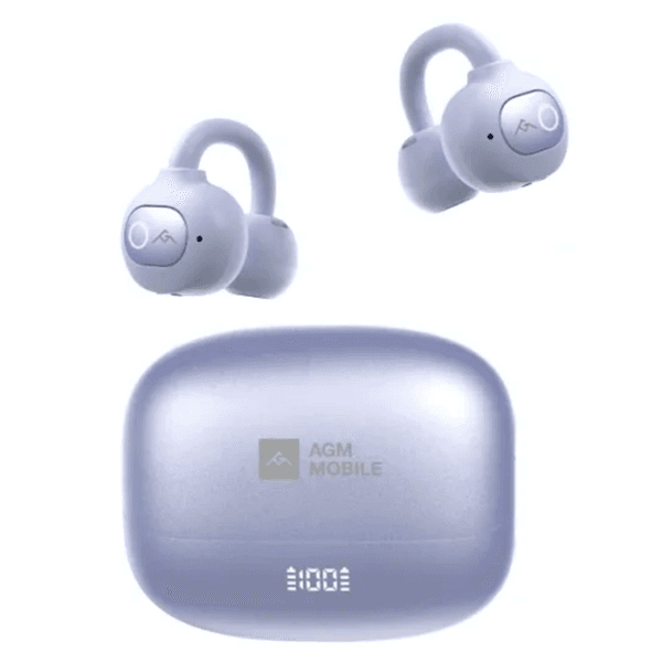 Anúncio: Fone de Ouvido Sem Fio AGM Mobile Buds 1 Com Bluetooth / IPX4 - Purple