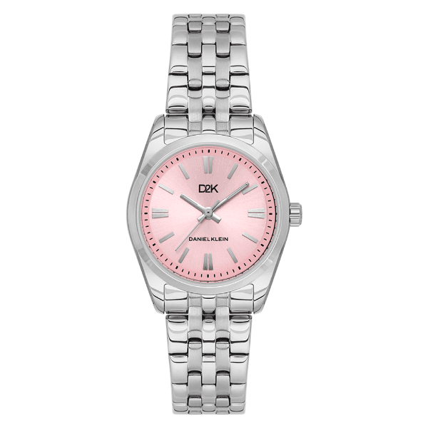 Anúncio: Relogio Analogico Feminino Daniel Klein DK.1.14458-2 DK2 Ladies / Pulseira de Aço Inoxidável - Prata/Rosa