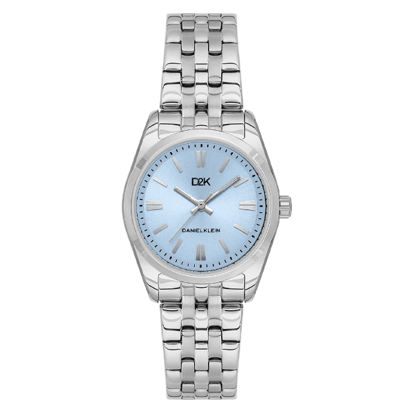 Anúncio: Relogio Analogico Feminino Daniel Klein DK.1.14458-3 DK2 Ladies / Pulseira de Aço Inoxidável - Prata/Azul