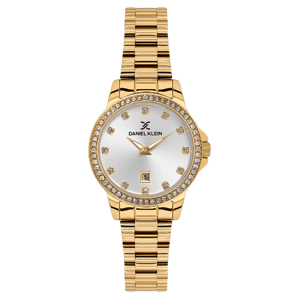 Anúncio: Relogio Analogico Feminino Daniel Klein DK.1.14316-2 Premium Ladies / Pulseira de Aço Inoxidável - Dorado