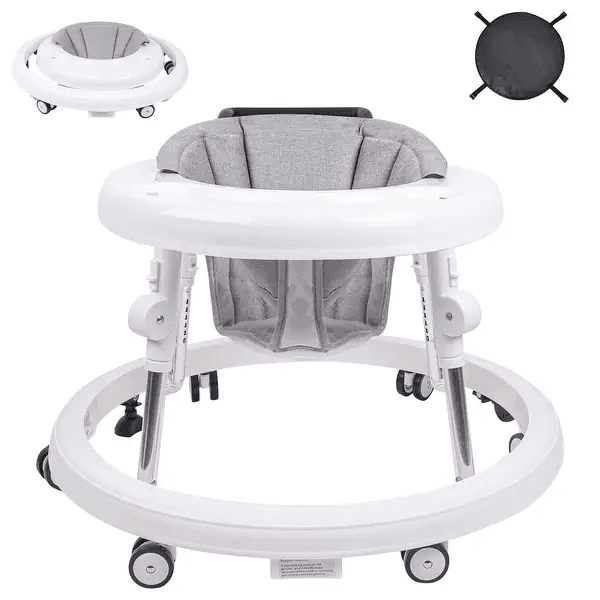 Anúncio: Andador de Bebe Wismind BW001 / 3 Em 1 / 360º / Altura Ajustavel - Branco
