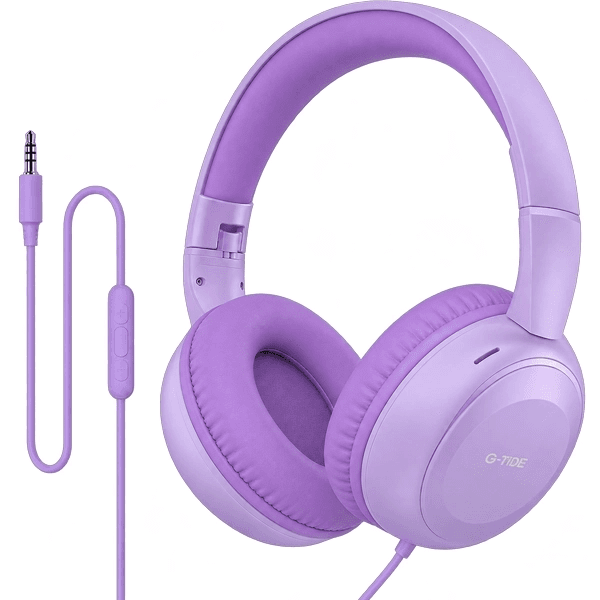 Anúncio: Fone de Ouvido Com Fio G-TiDE Flex 1 Com Microfone / 3.5MM - Roxo