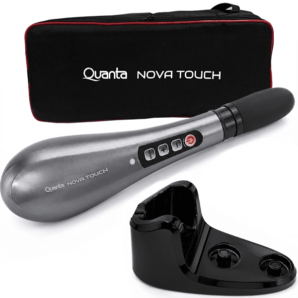 Anúncio: Massageador Muscular Quanta Nova Touch QTMI26 Com 5 Cabeças / Recarregável - Preto/Cinza