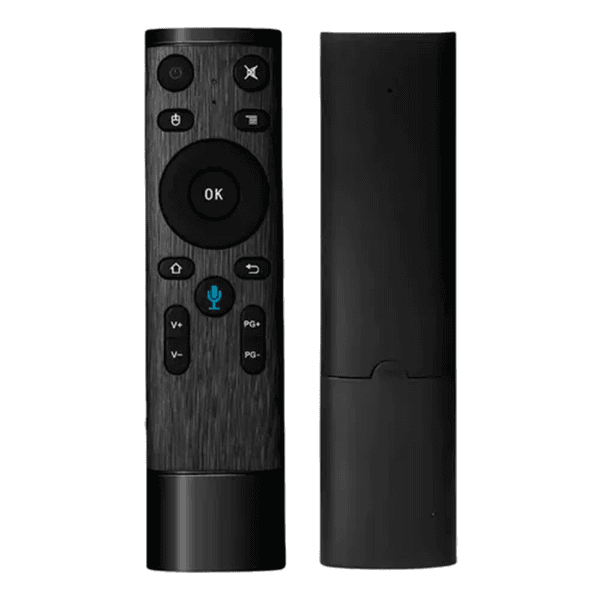 Anúncio: Controle Remoto Universal Air Remote Mouse Q5 / 2.4G / Controle Por Voz / USB - Preto