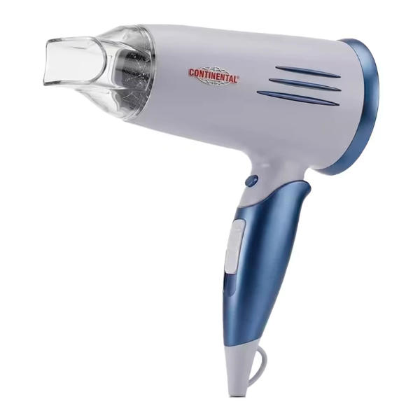 Anúncio: Secador de Cabelo Continental Fashion Hair Dryer RCY2059 / 1600W / 2 Velocidades / 110V ~ 60Hz - Branco/Azul
