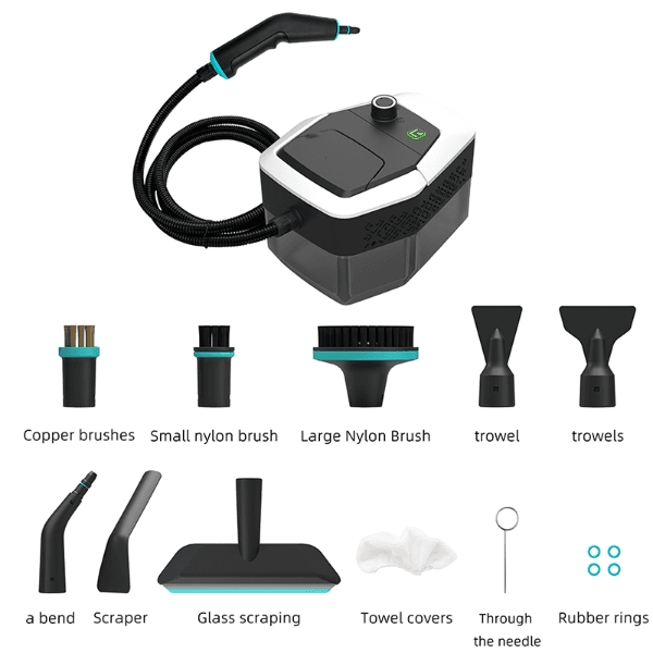 Anúncio: Limpador A Vapor Vaporizador Alta Pressão 2500w Portátil 1.8L 110V