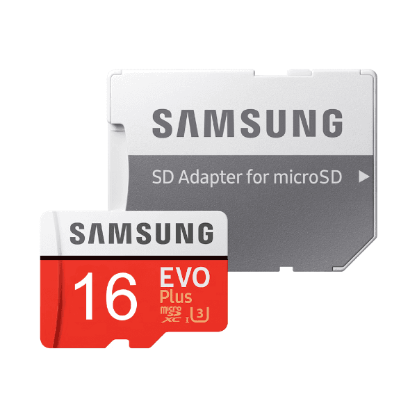 Anúncio: Cartão de Memoria Micro SD de 16GB Samsung Evo Plus MB-MP016D / Class 10 / 100Mb/s